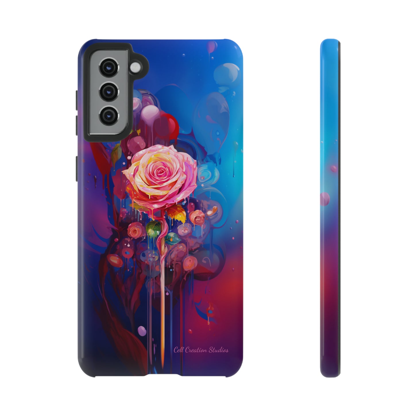 "Dreamy Rose Bloom Fantasy" -Tough Samsung Phone Cases