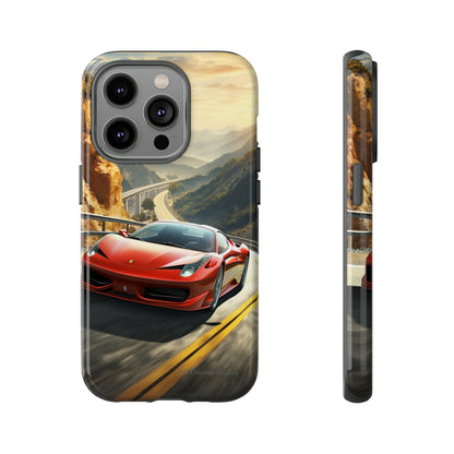 "Mountain Majesty Ferrari Edition" -Tough iPhone Cases