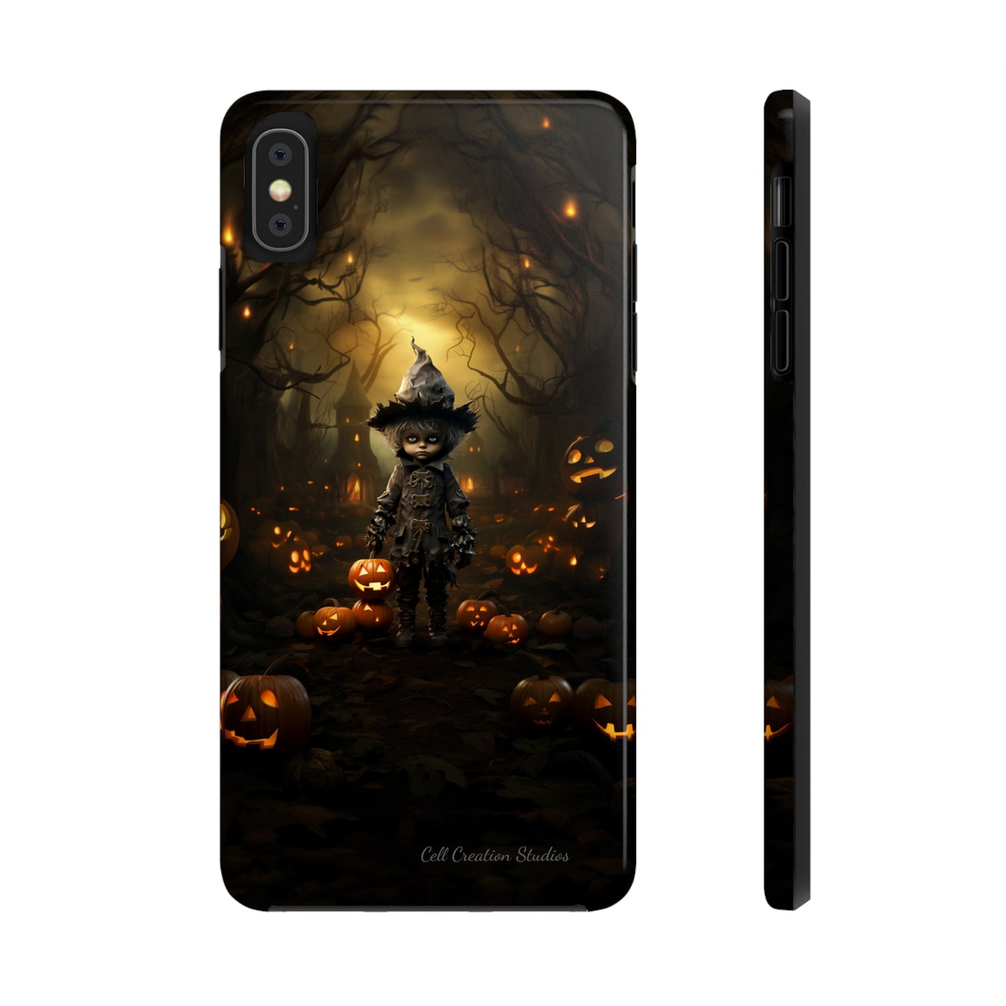 Introducing the "Halloween Magic" Cell Phone Case – Capture the Spooky Spirit in Style -Tough Phone Cases