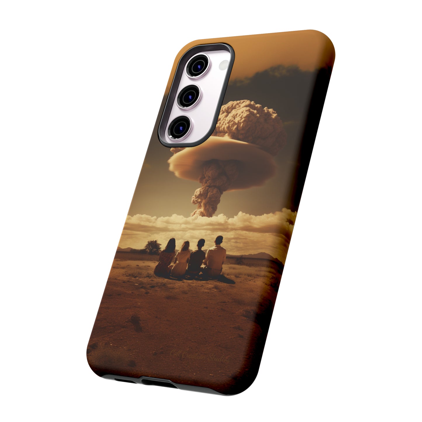 Introducing our "Skywatchers" Cell Phone Case - A Thought-Provoking Design -Tough Cases