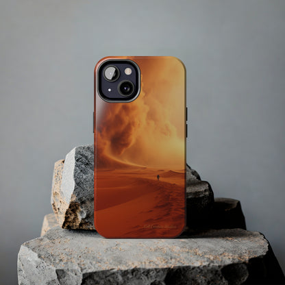 Introducing the "Desert Wanderer" Cell Phone Case – Embark on a Journey through Sand and Storm -Tough Phone Cases