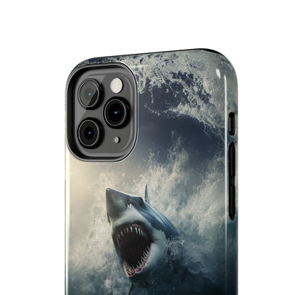 The "Ocean King Great White Shark" Phone Case -Tough Phone Cases