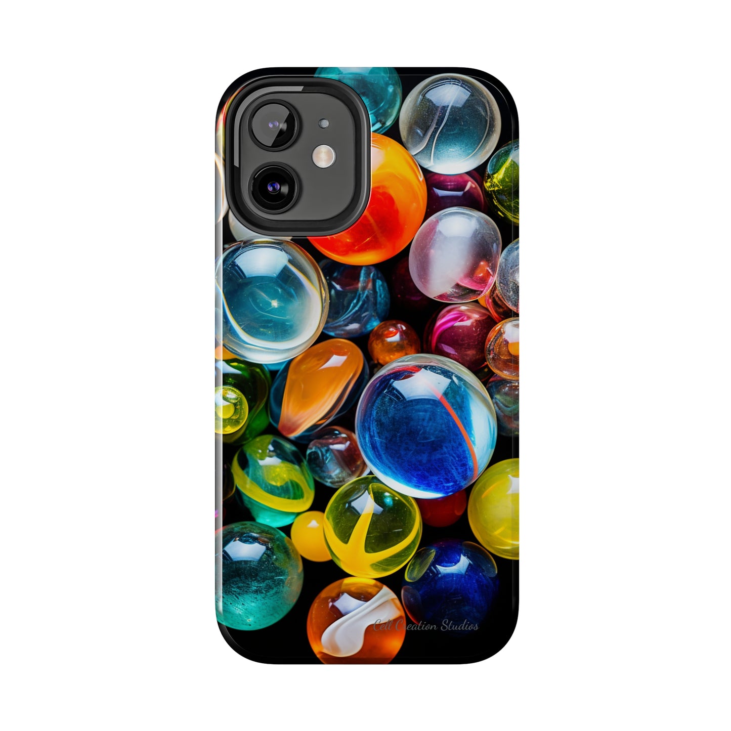 Introducing the "Vibrant Marbles Mosaic" Cell Phone Case – Carry a Kaleidoscope of Colors! -Tough Phone Cases