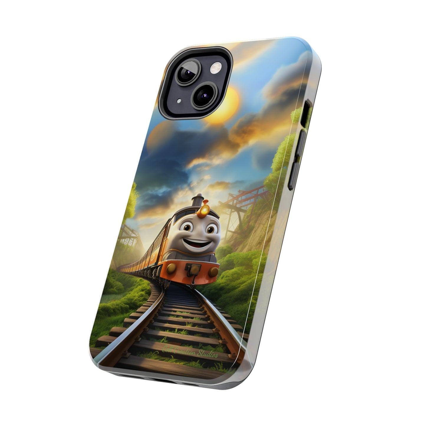 The "Smiling Express Train" Phone Case -Tough Phone Cases