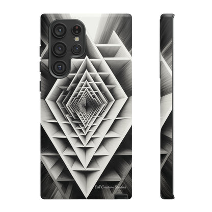 The "Geometric Triangle" Cell Phone Case -Tough Cases