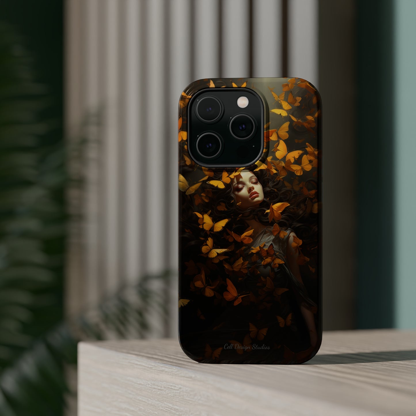 Introducing the "Butterfly Embrace" Cell Phone Case – A Fusion of Beauty and Grace -MagSafe Tough Cases