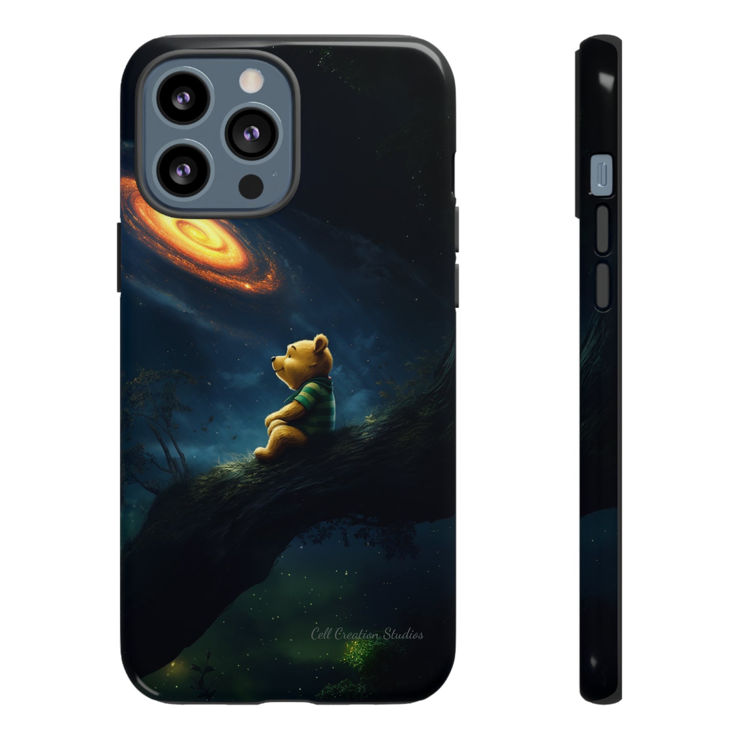 "Starry Night with Winnie-the-Pooh" Cell Phone Case - Tough Cases