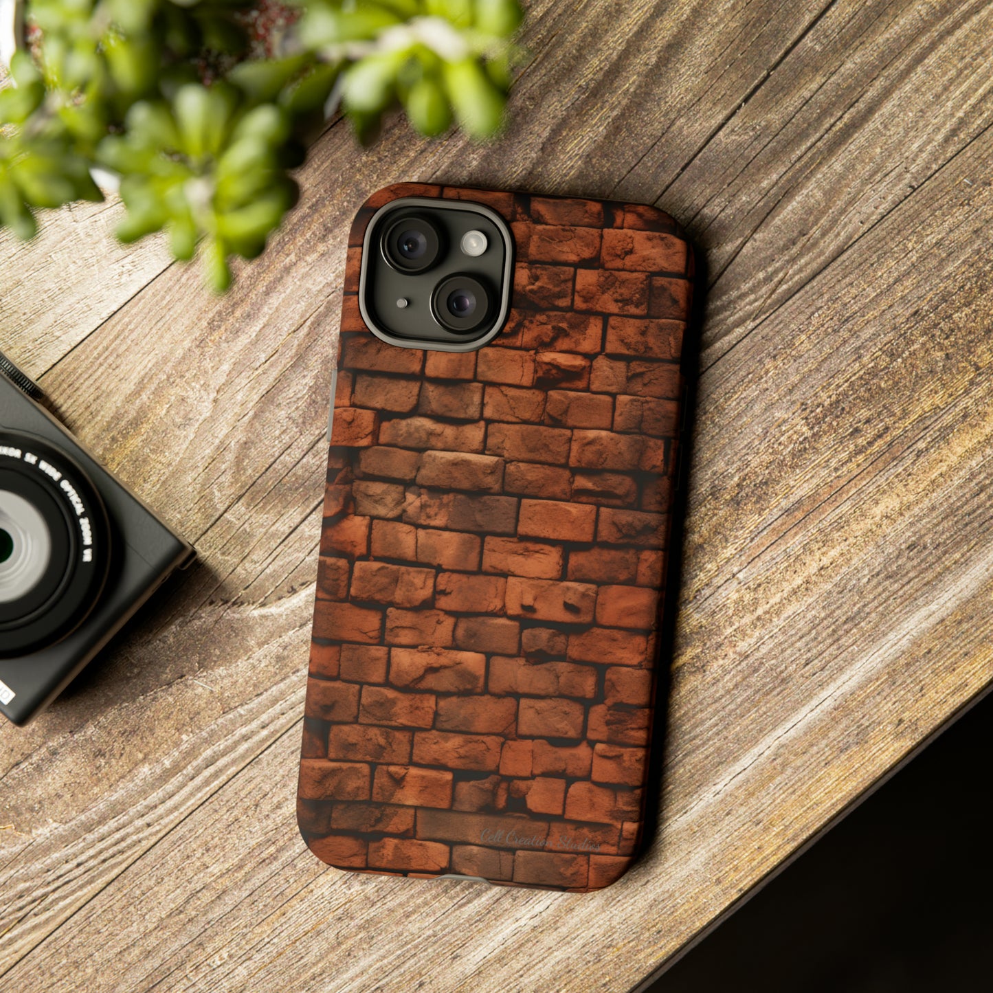 Introducing our "Urban Brick Wall" Cell Phone Case – the perfect blend of urban style and device protection -Tough Cases