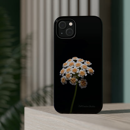 "Elegant Yarrow Bloom" Phone Case -MagSafe Tough Cases