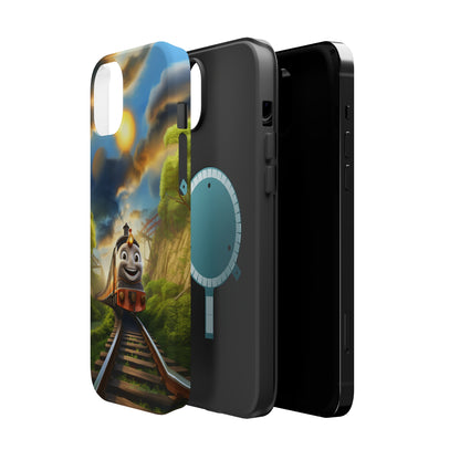 The 'Smiling Express Train" Phone Case -MagSafe Tough Cases