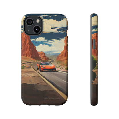 "Desert Racer Ferrari Edition" -Tough iPhone Cases