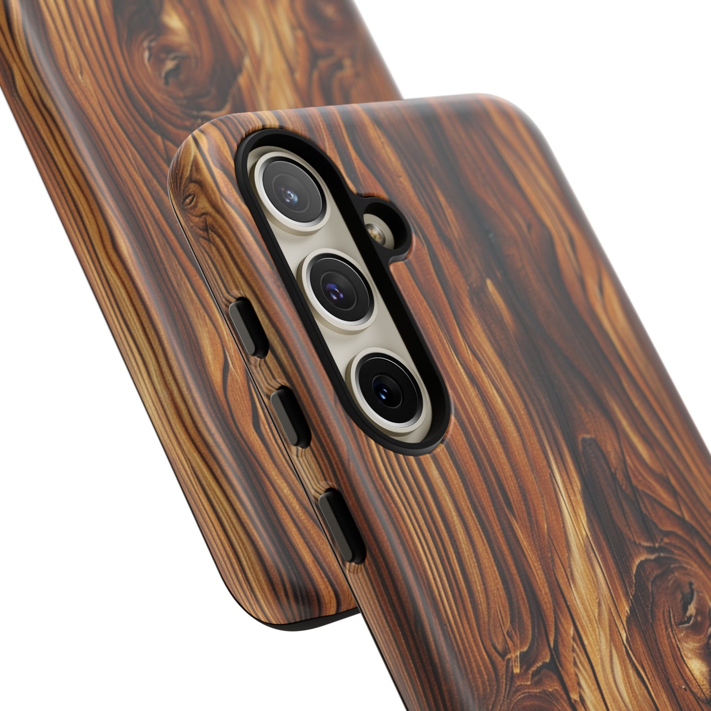 "Wood Grain Elegance" Tough Samsung Galaxy Cases