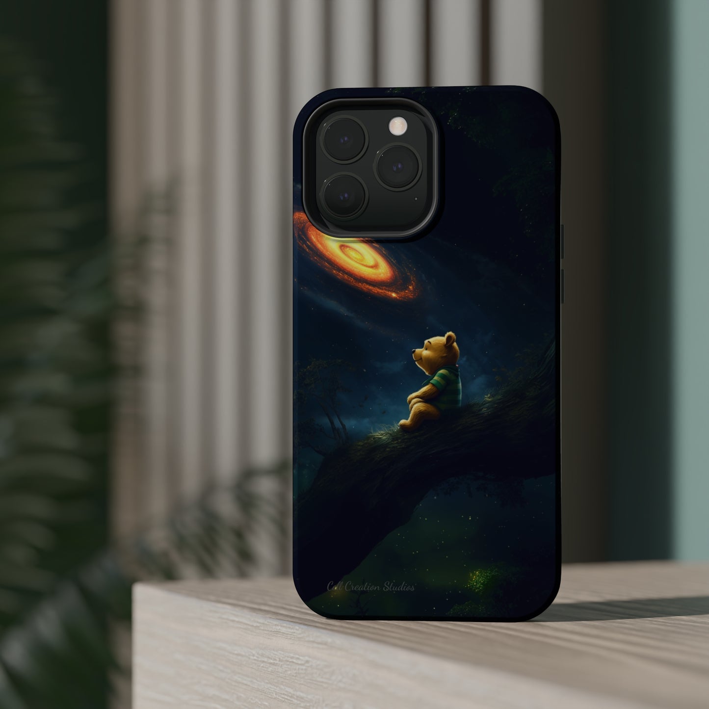 "Starry Night with Winnie-the-Pooh" Cell Phone Case -MagSafe Tough Cases