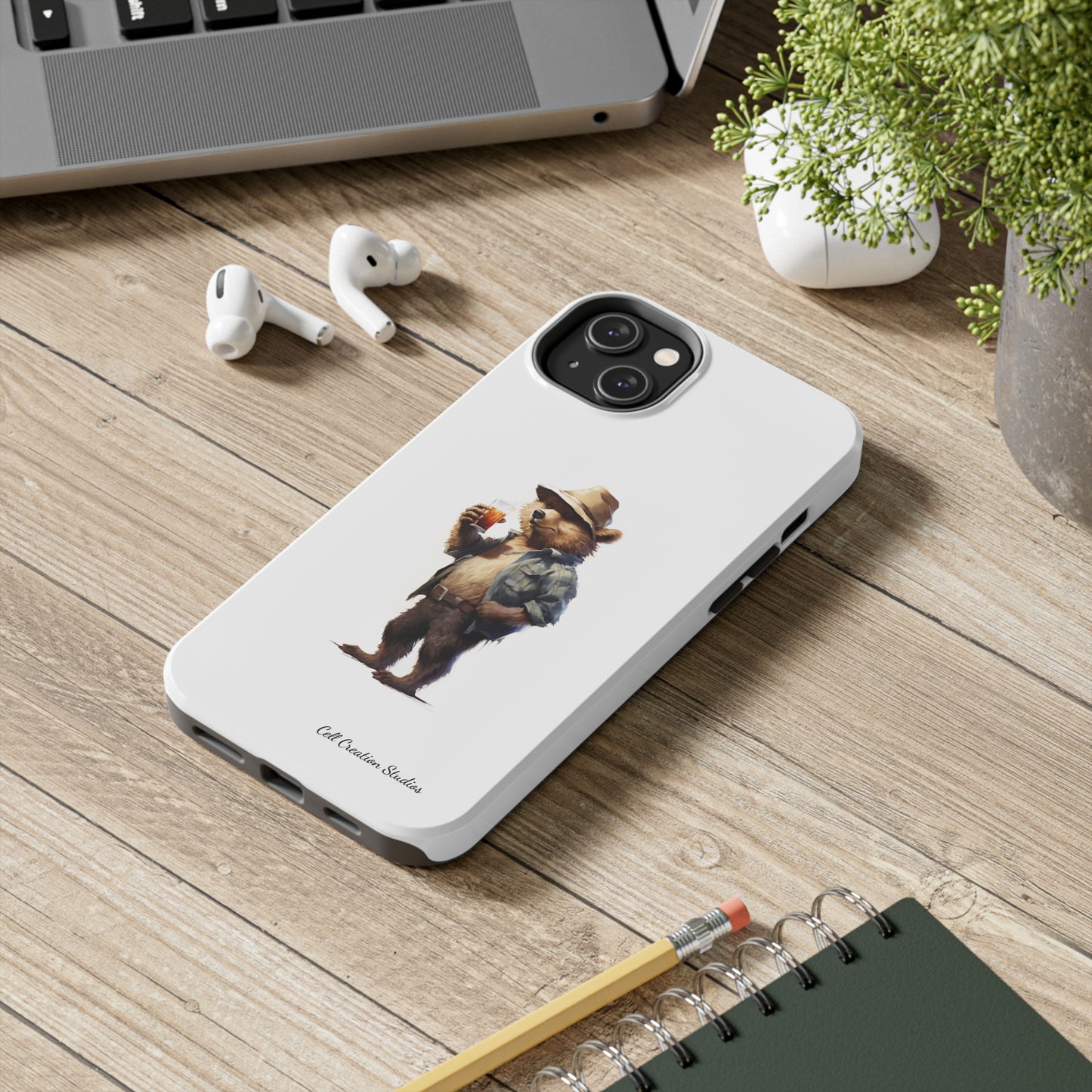 Introducing the "Bear Cheers" Cell Phone Case – The Fun Companion -Tough Phone Cases