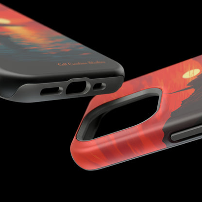 "Serenity at Sunset" -MagSafe Tough iPhone Cases