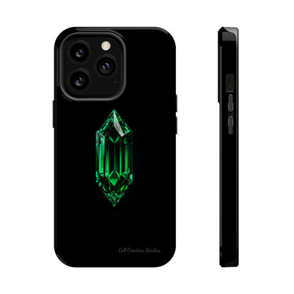 "Emerald Elegance" Phone Case -MagSafe Tough Cases