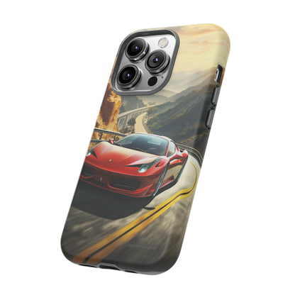 "Mountain Majesty Ferrari Edition" -Tough iPhone Cases