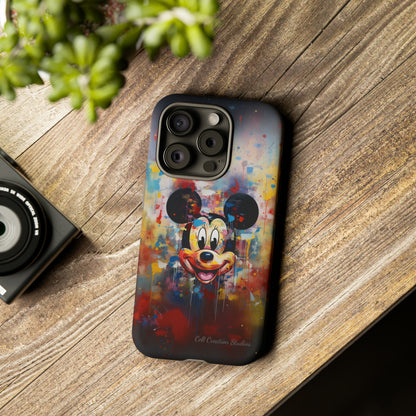 "Cheerful Mickey Mouse" -Tough iPhone Cases