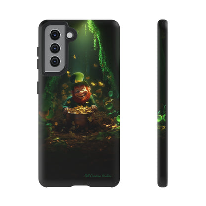 Introducing the "Leprechaun's Pot of Gold" Cell Phone Case – A Touch of Irish Charm -Tough Cases