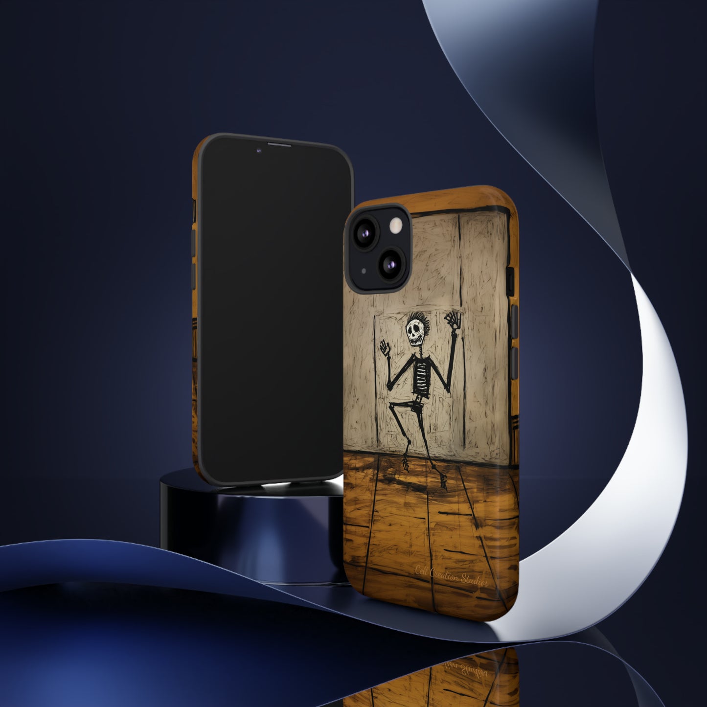 "Groovy Bones Skeleton" -Tough iPhone Cases