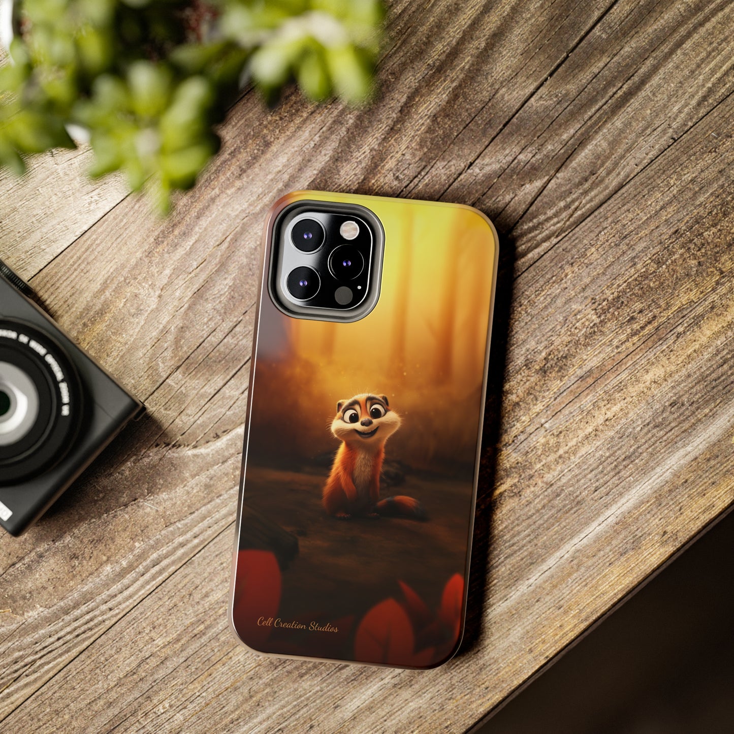 Introducing the "Woodland Chipmunk" Cell Phone Case – Embrace Natural Playfulness with Every Glance-Tough Phone Cases