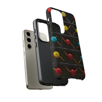 "Vibrant Spheres Fusion" -Tough Phone Cases