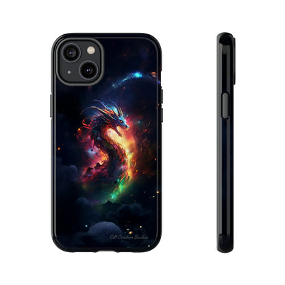 "Cosmic Dragon Unleashed" -Tough iPhone Cases