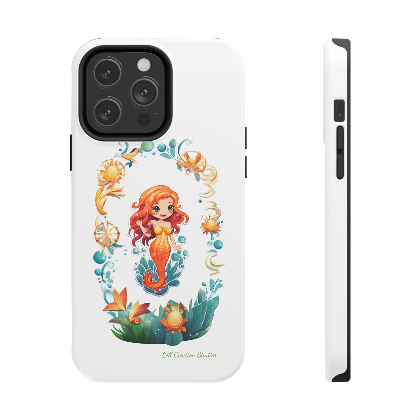 "Auburn Siren" -Tough iPhone Cases