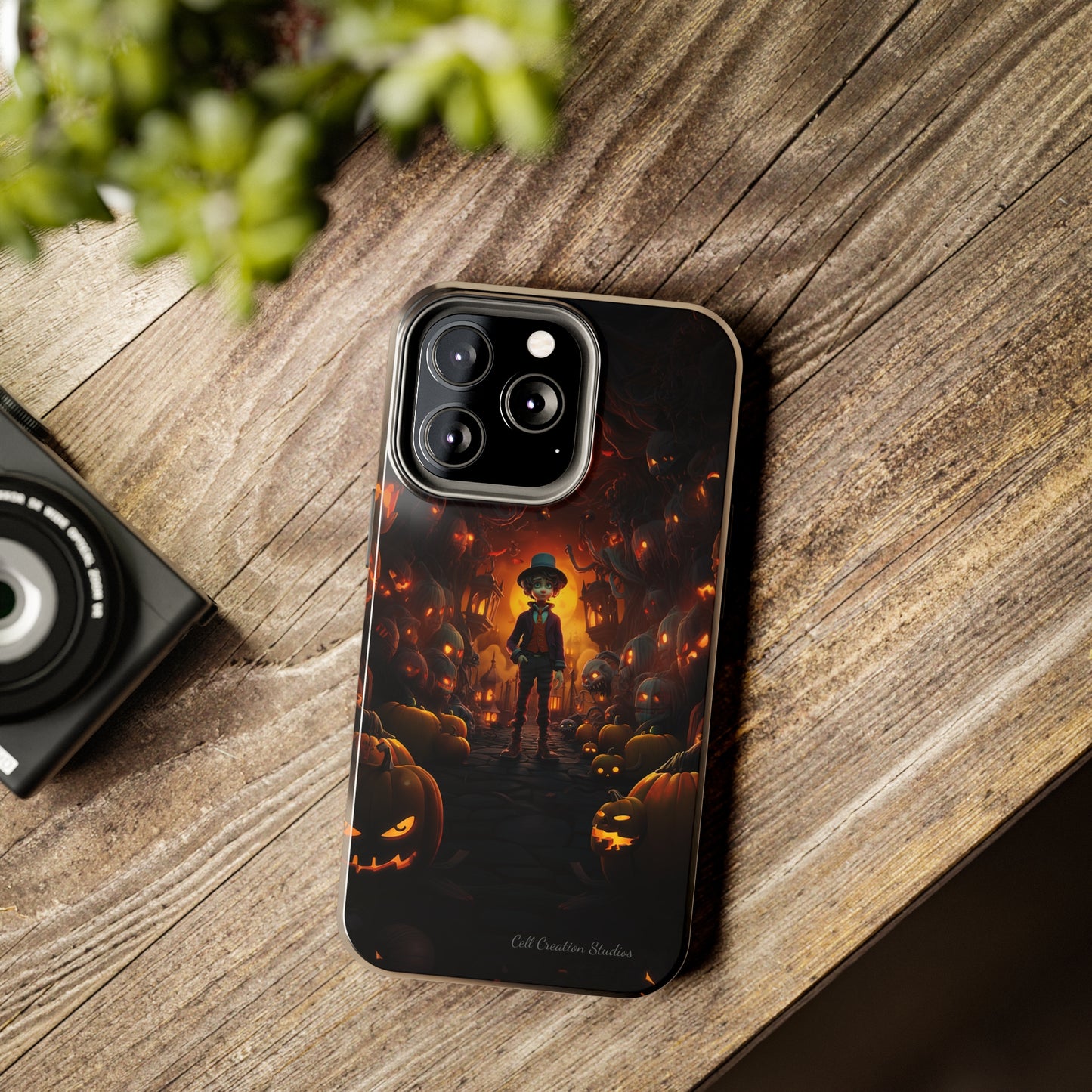 Introducing the "Pumpkin Patch Explorer" Cell Phone Case – Halloween Adventure -Tough Phone Cases