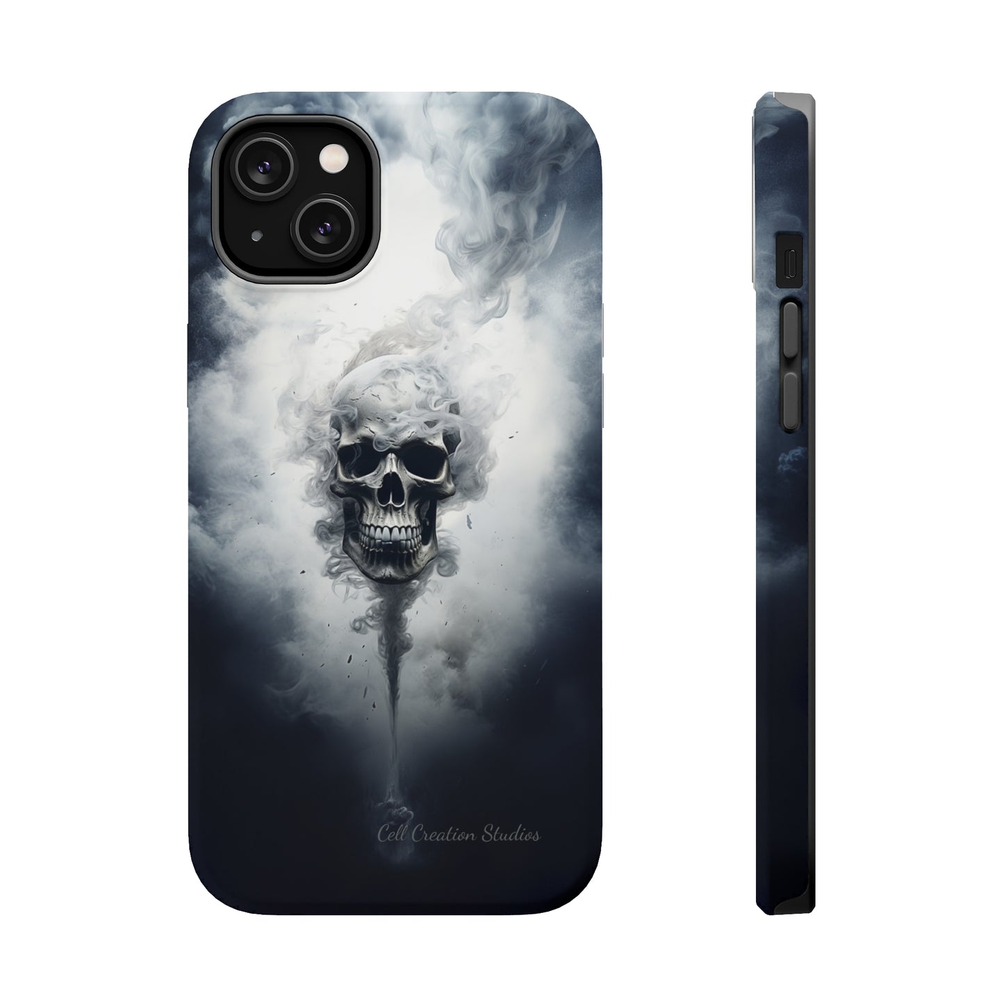 "Mystic Smoke Skull" -MagSafe Tough iPhone Cases