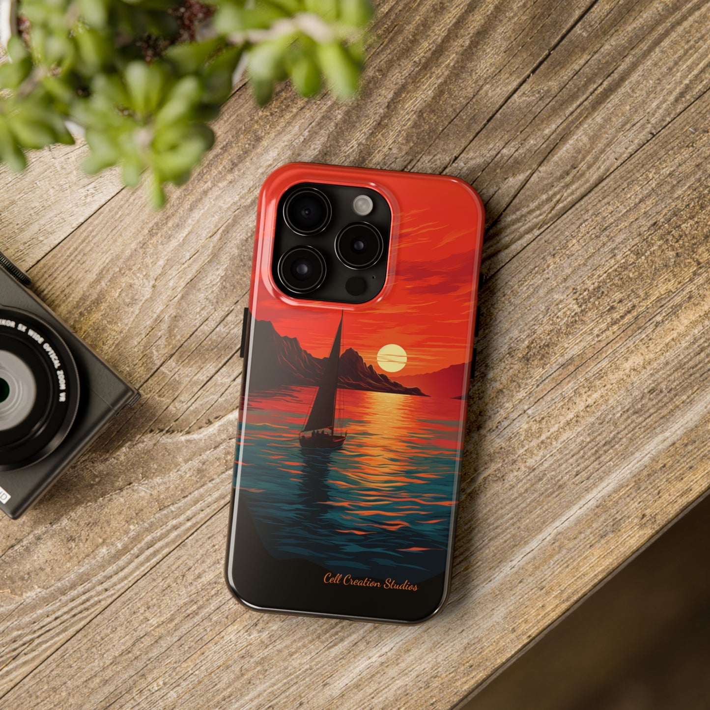 "Serenity at Sunset" -Tough iPhone Cases