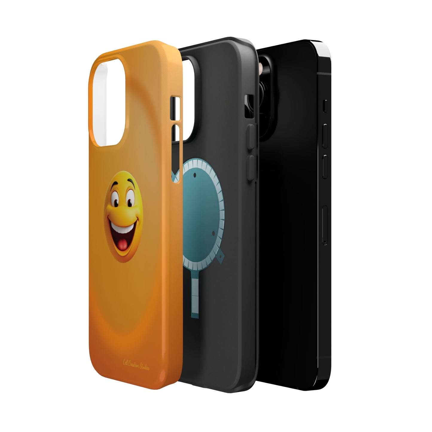 Introducing the "Laughing Emoji" Cell Phone Case – Carry Laughter Everywhere -MagSafe Tough Cases