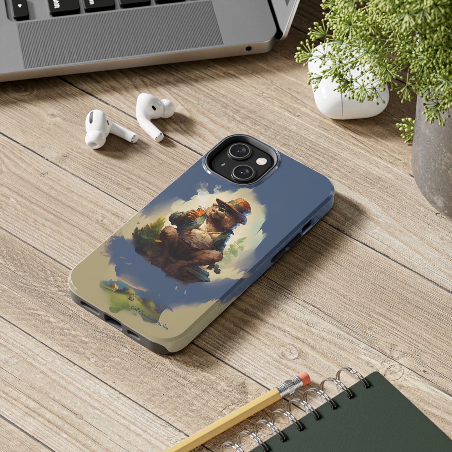 Introducing the "Bear's Homeward Bound" Cell Phone Case – Where Dreams of Home Come Alive -Tough Phone Cases