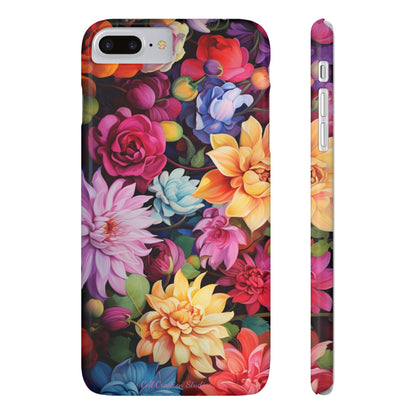 Introducing the "Blossom Beauty" Cell Phone Case – Elevate Your Style with Floral Charm -Slim Phone Cases