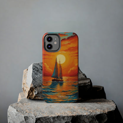 "Sailboat Sunset" -Tough iPhone Cases