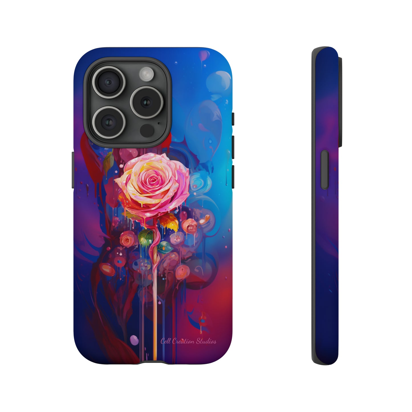 "Dreamy Rose Bloom Fantasy" -Tough iPhone Cases