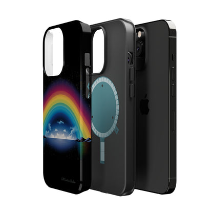 "Vibrant Skies: Rainbow Sunset" Cell Phone Case -MagSafe Tough Cases