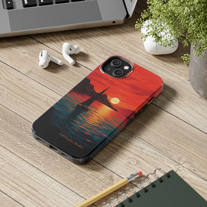 "Serenity at Sunset" -Tough iPhone Cases