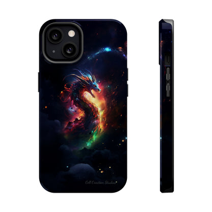 "Cosmic Dragon Unleashed" -MagSafe Tough iPhone Cases