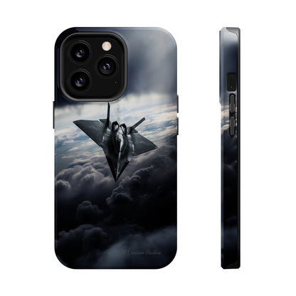 "Stealth Fighter Sky Guardian" Phone Case -MagSafe Tough Cases