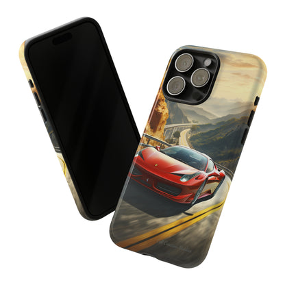 "Mountain Majesty Ferrari Edition" -Tough iPhone Cases