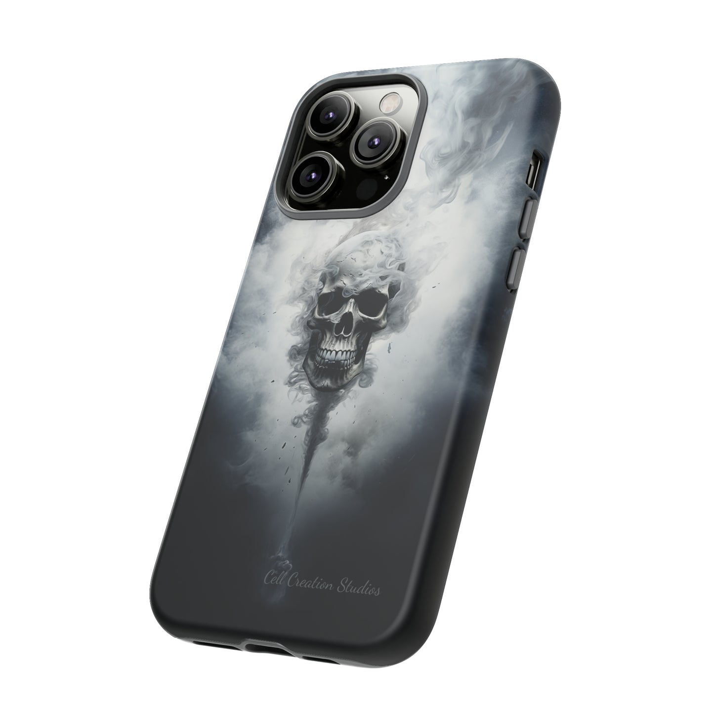 "Mystic Smoke Skull" -Tough iPhone Cases