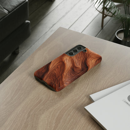 The "Eternal Woodgrain" Phone Case -Tough Cases