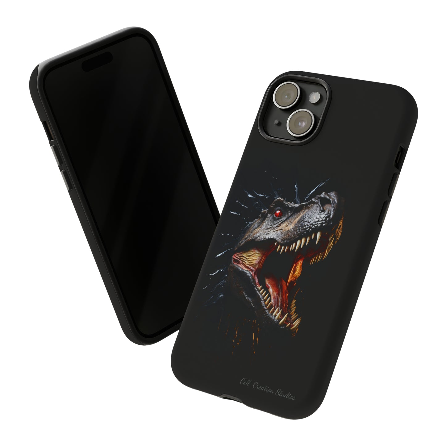 "Jurassic Impact" T-Rex Phone Case -Tough Cases