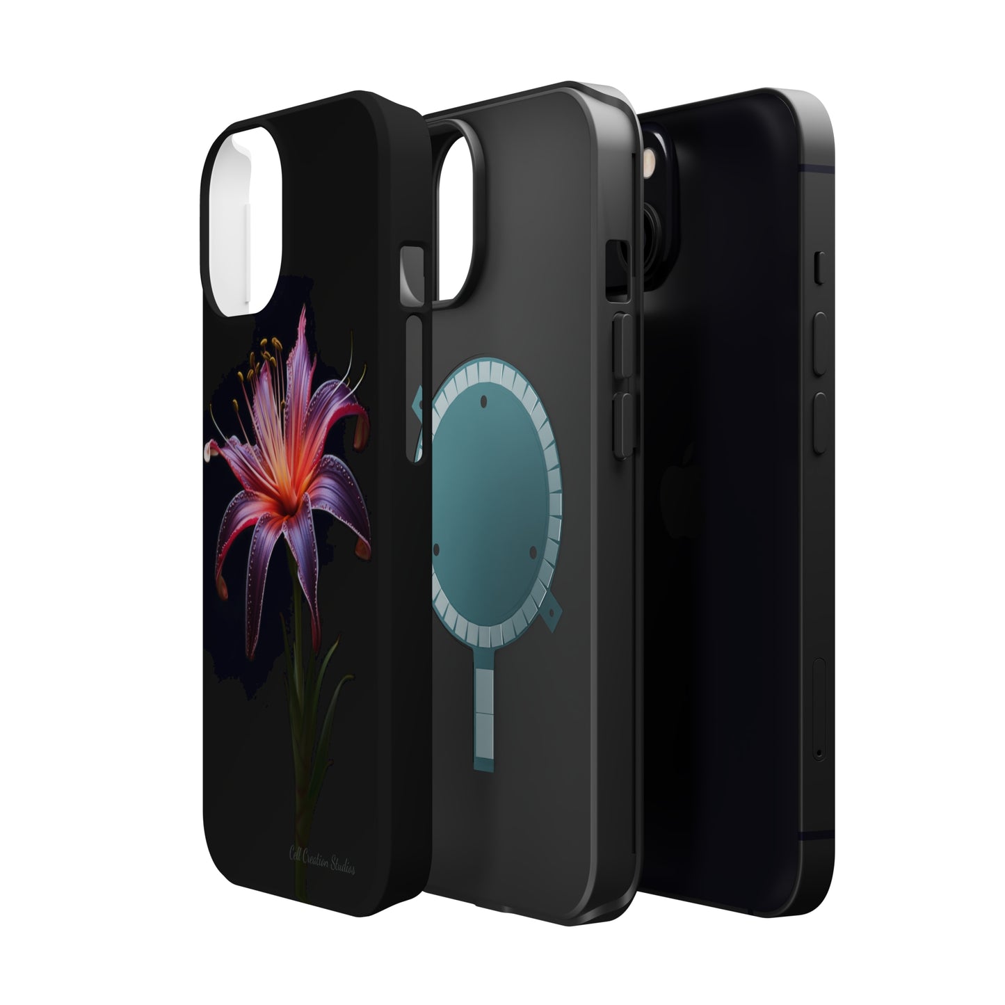 "Vibrant Purple Lily" Phone Case -MagSafe Tough Cases