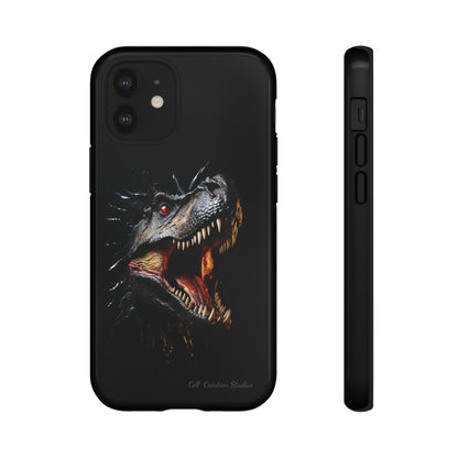 "Jurassic Impact" T-Rex Phone Case -Tough Cases