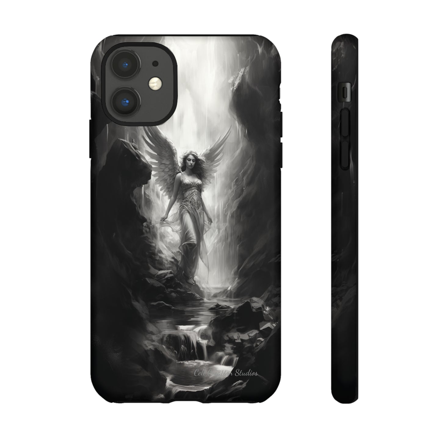 "Seraphic Streams" Angelic Ravine Phone Case -Tough Cases