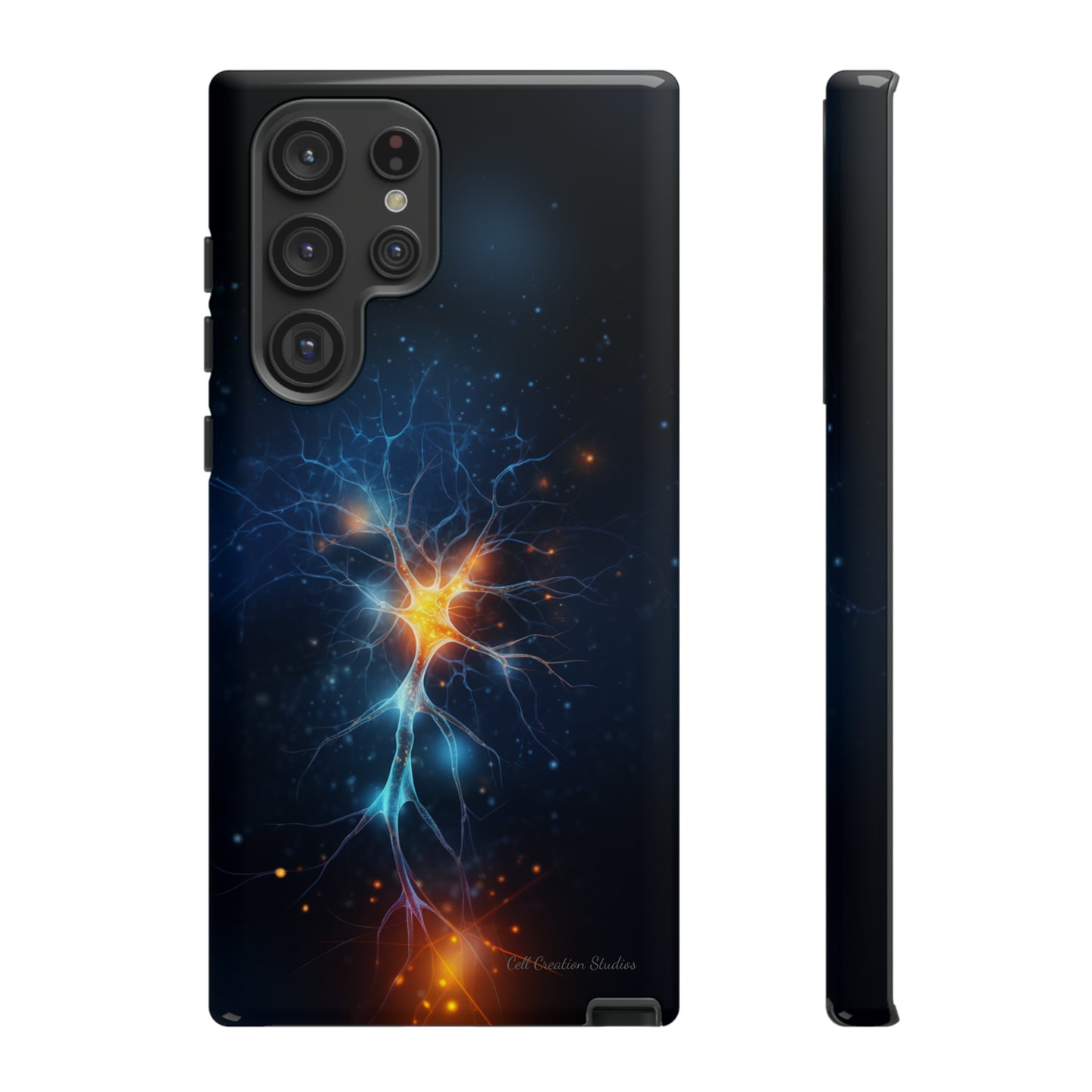 Introducing the "Luminous Neuron" Cell Phone Case – Illuminate Your Connection! -Tough Cases