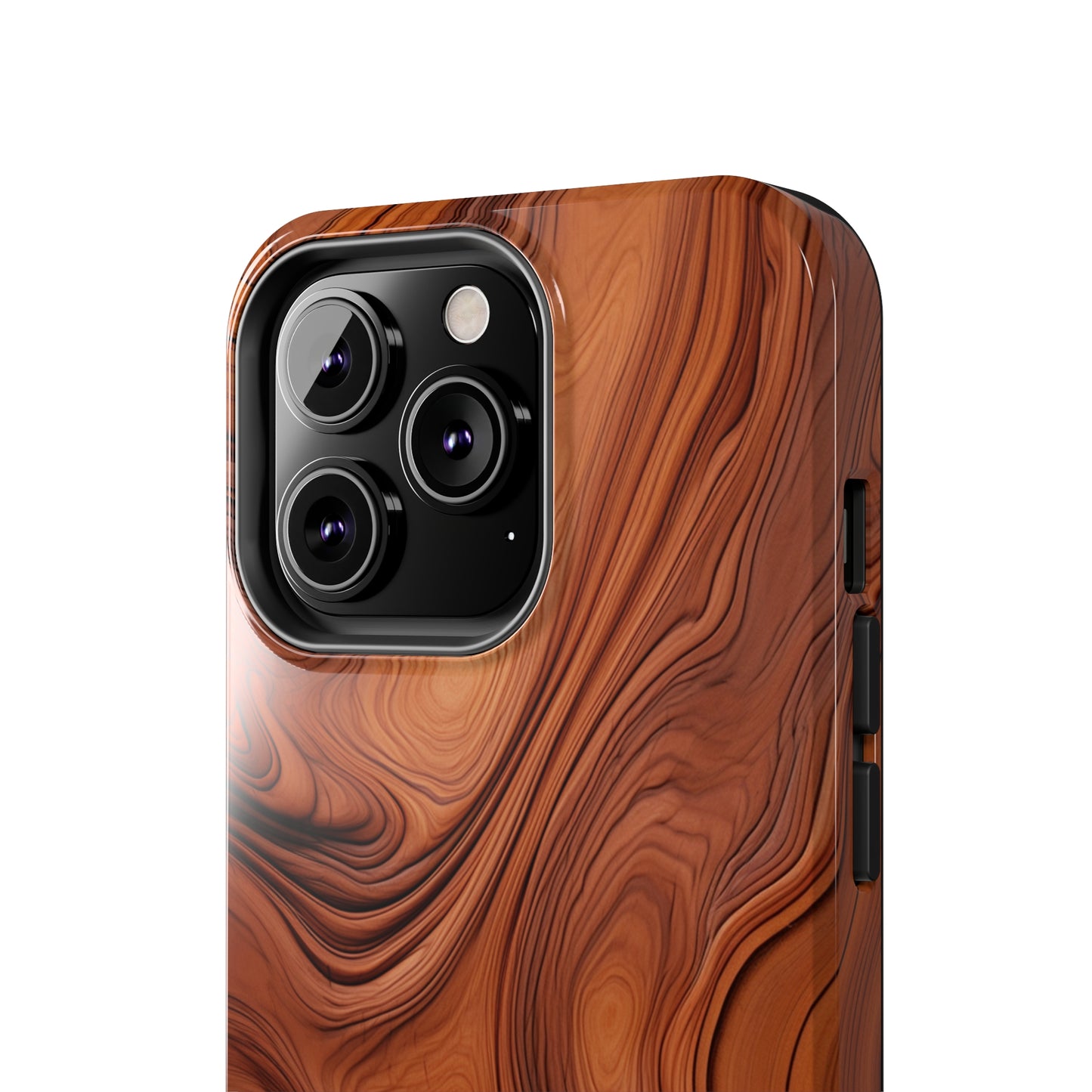 The "Natural Elegance" Wood Pattern Phone Case -Tough Phone Cases