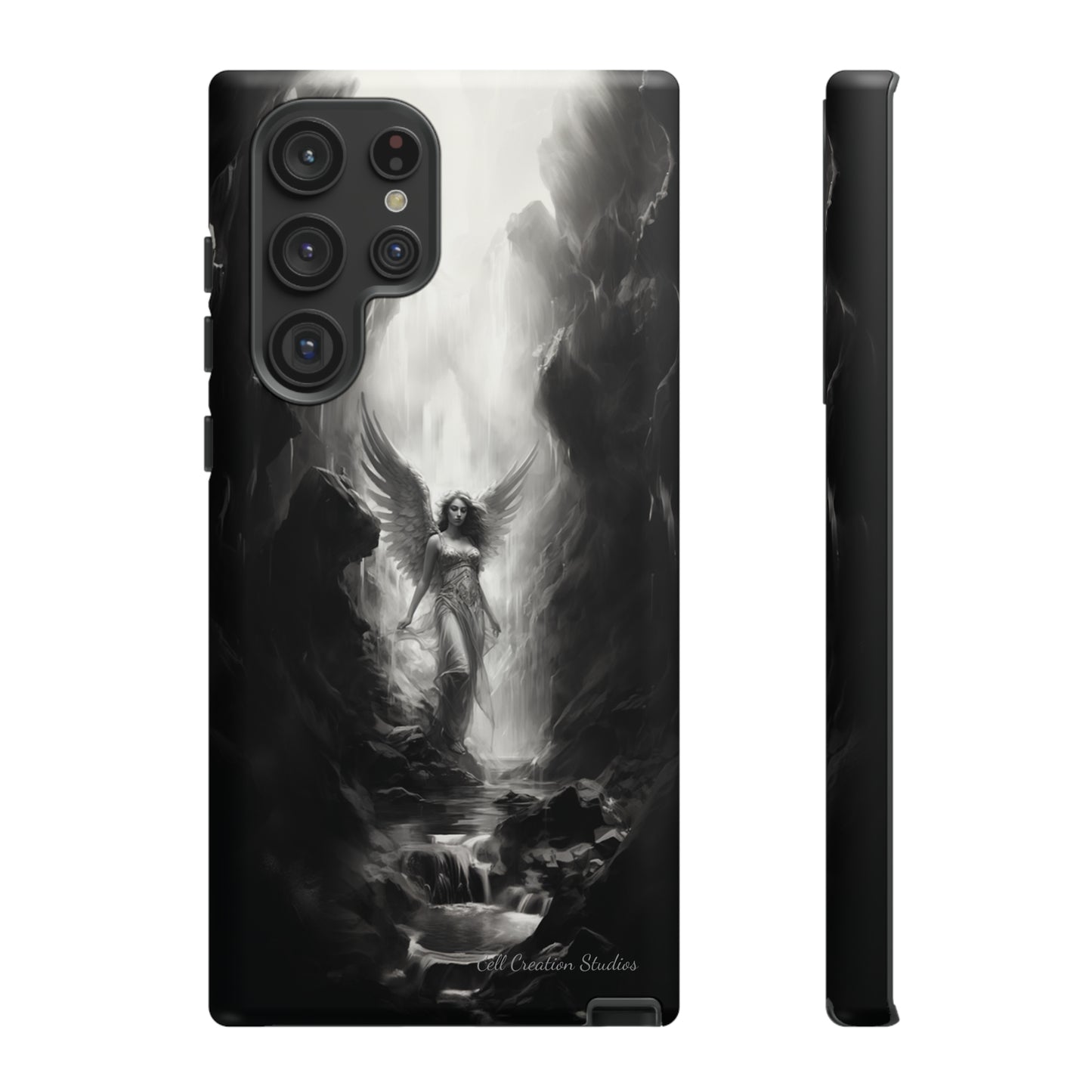 "Seraphic Streams" Angelic Ravine Phone Case -Tough Cases